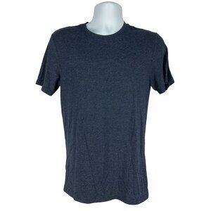 Sonoma Mens Heather Navy Blue T-Shirt Size Small